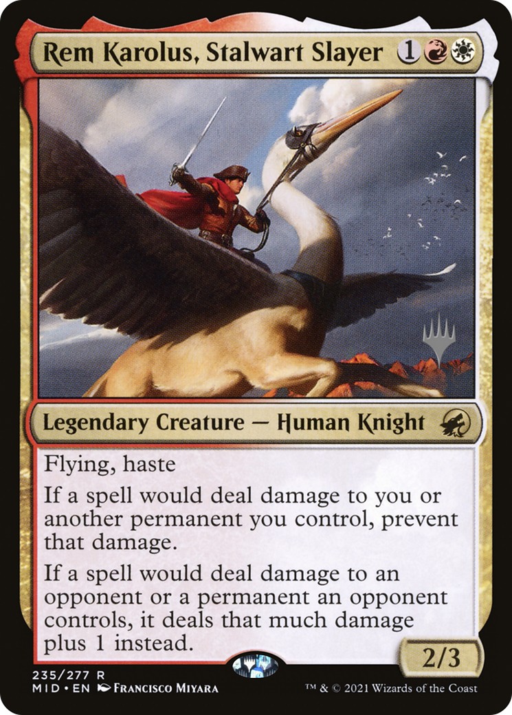 Rem Karolus, Stalwart Slayer - Image 1