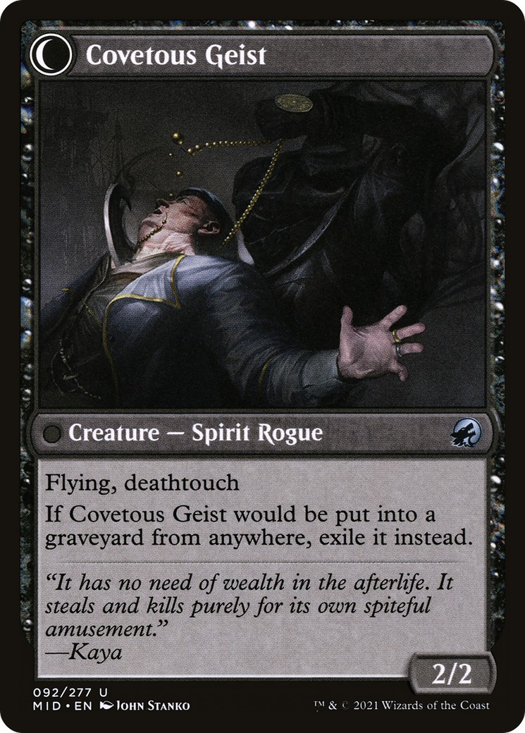 Covert Cutpurse // Covetous Geist thumbnail 2