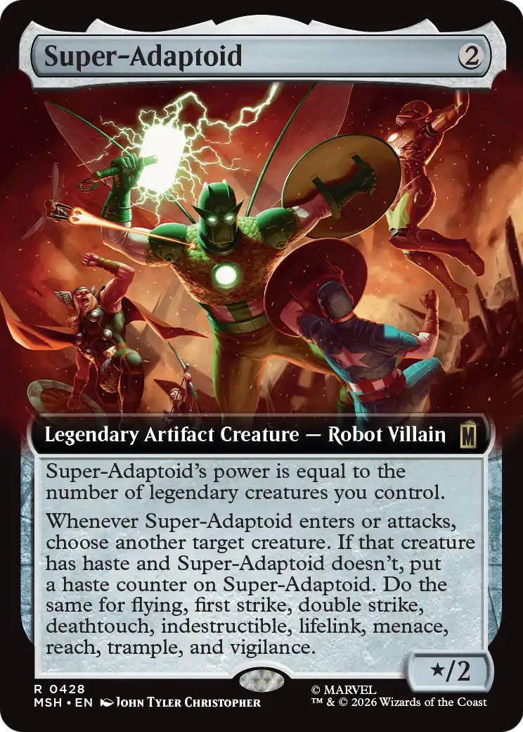 2026 Magic: The Gathering Marvel Super Heroes 2026 Magic: The Gathering Marvel Super Heroes #428 trading card