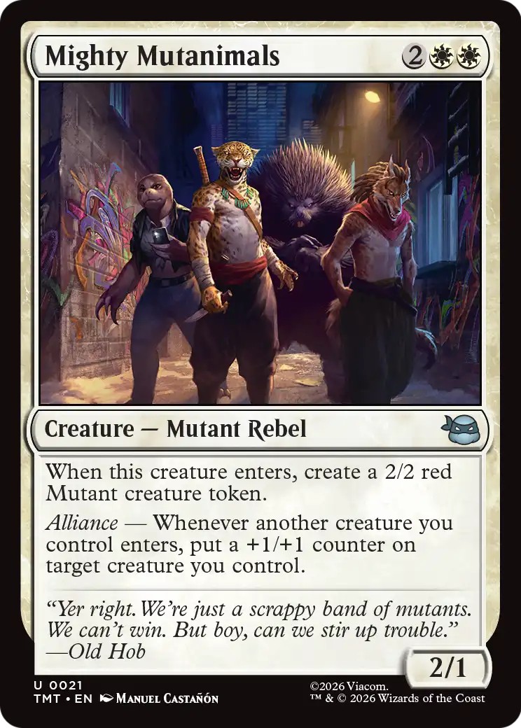 Mighty Mutanimals - Image 1