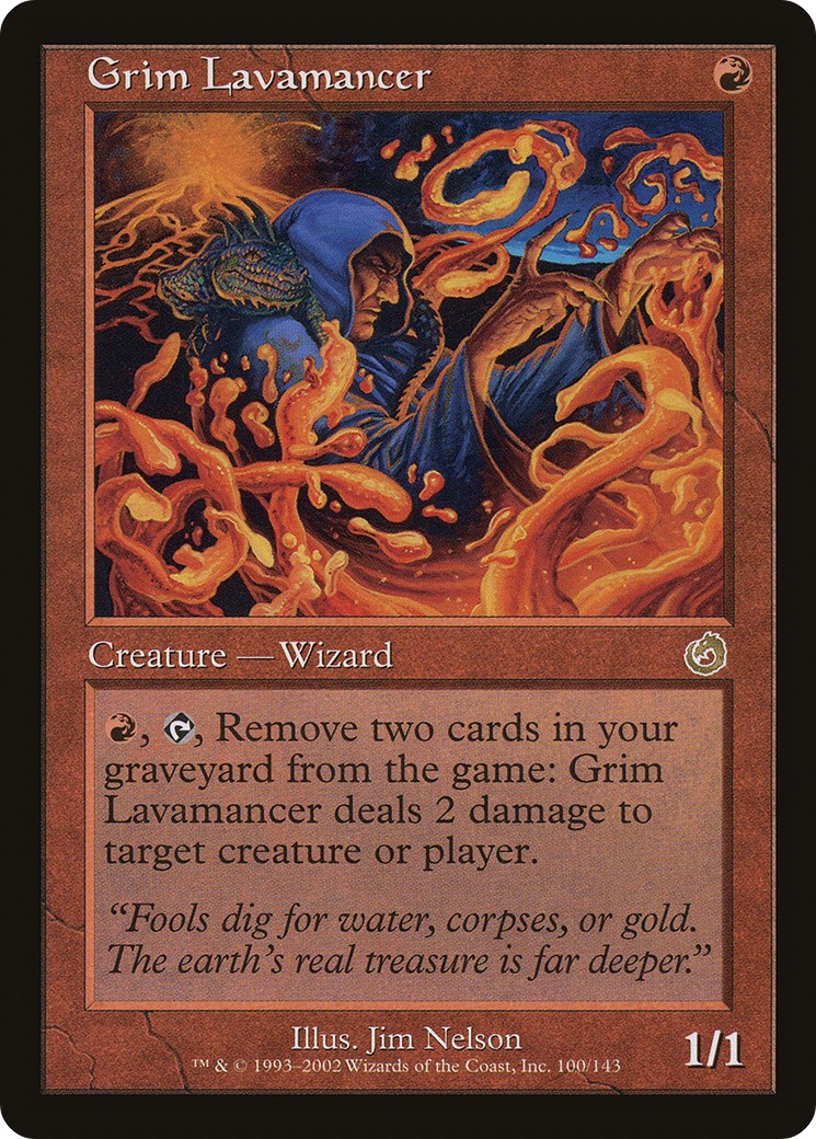 Grim Lavamancer - Image 1