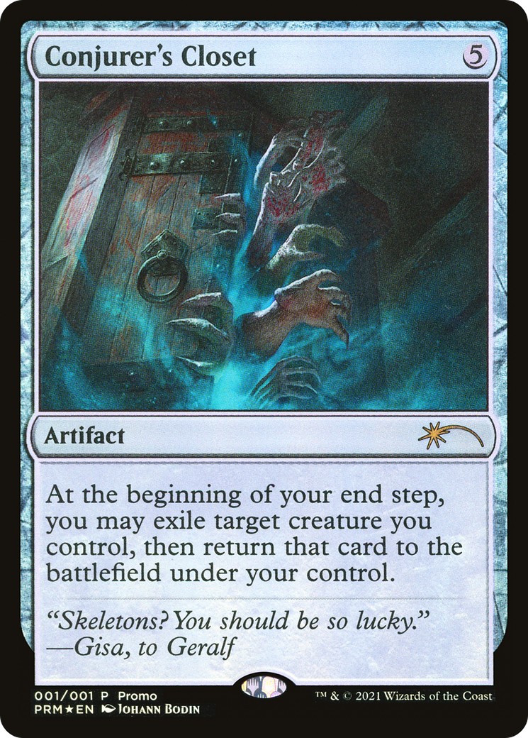 2021 Magic: The Gathering Wizards Play Network Conjurer's Closet #6 trading card