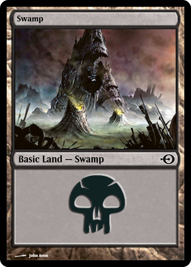 2004 Magic: The Gathering Magic Online Promos Swamp #31999 trading card