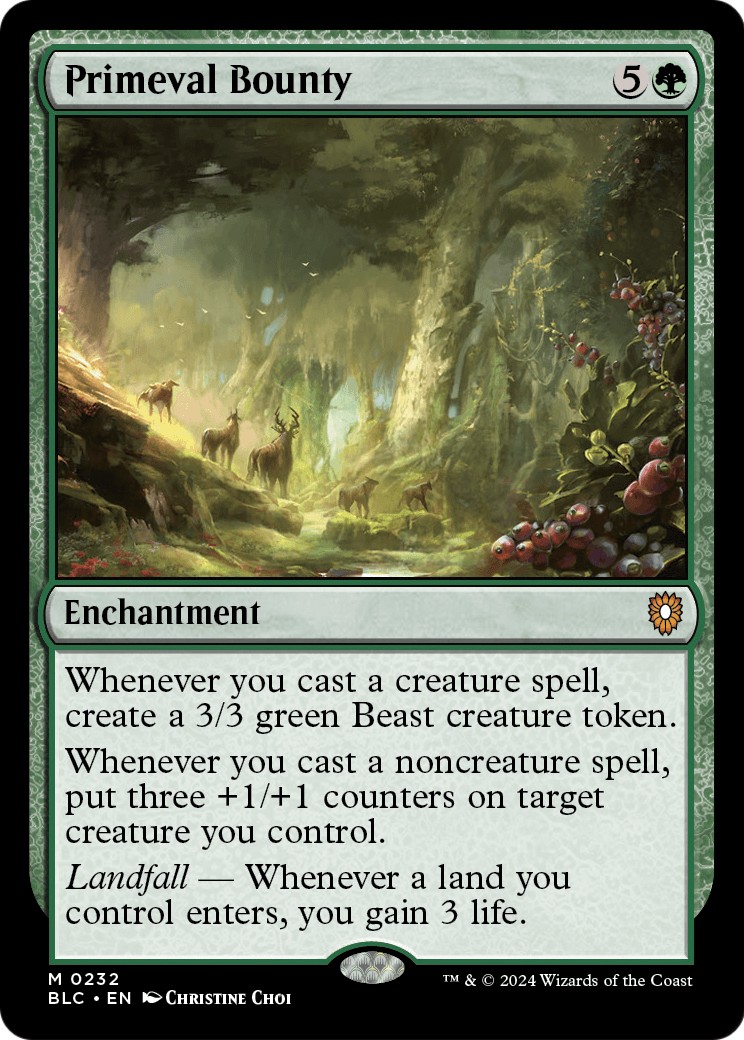 2024 Magic: The Gathering Bloomburrow 2024 Magic: The Gathering Bloomburrow #232 trading card