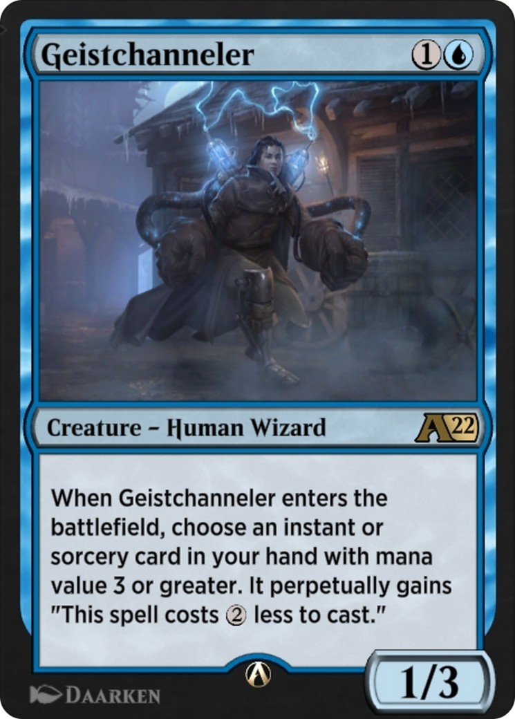 2021 Magic: The Gathering Alchemy: Innistrad Geistchanneler #17 trading card