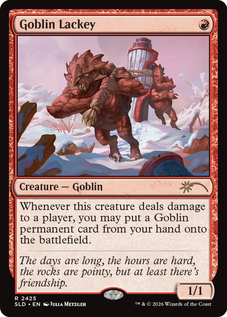 2026 Magic: The Gathering Secret Lair Drop 2026 Magic: The Gathering Secret Lair Drop #2425 trading card