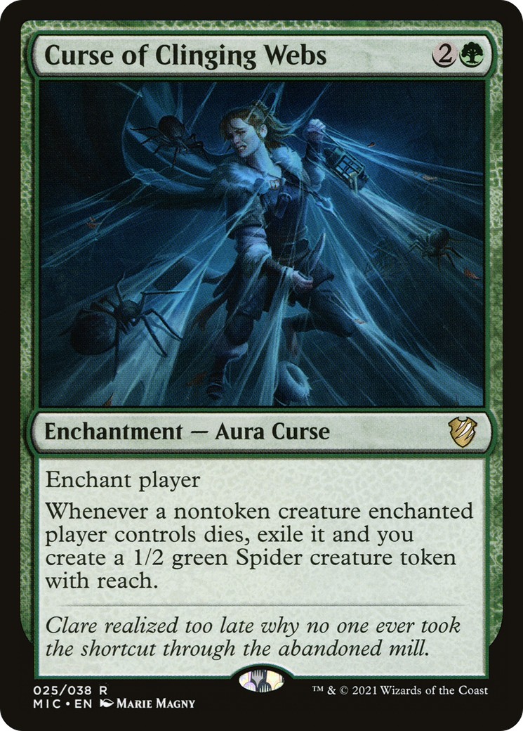 2021 Magic: The Gathering Midnight Hunt 2021 Magic: The Gathering Midnight Hunt #25 trading card