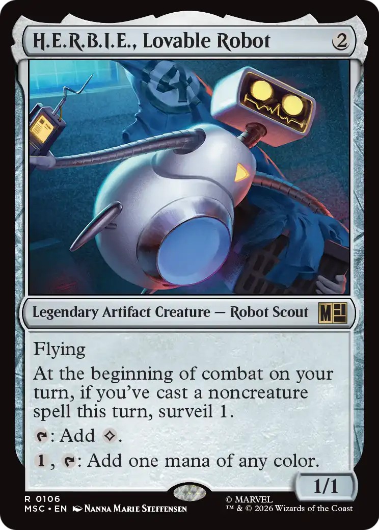 H.E.R.B.I.E., Lovable Robot - Image 1
