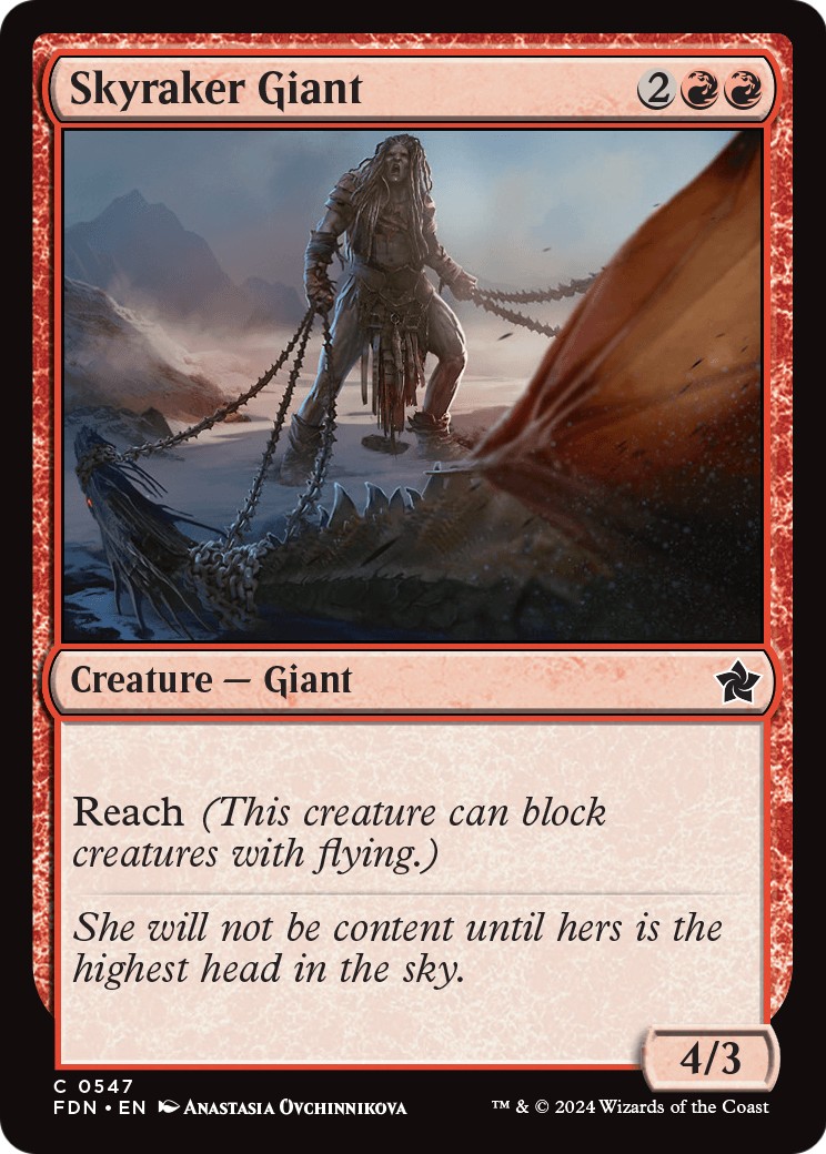 2024 Magic: The Gathering Foundations 2024 Magic: The Gathering Foundations #547 trading card