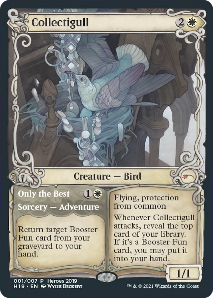 2020 Magic: The Gathering Heroes of the Realm Collectigull // Only the Best #1 trading card