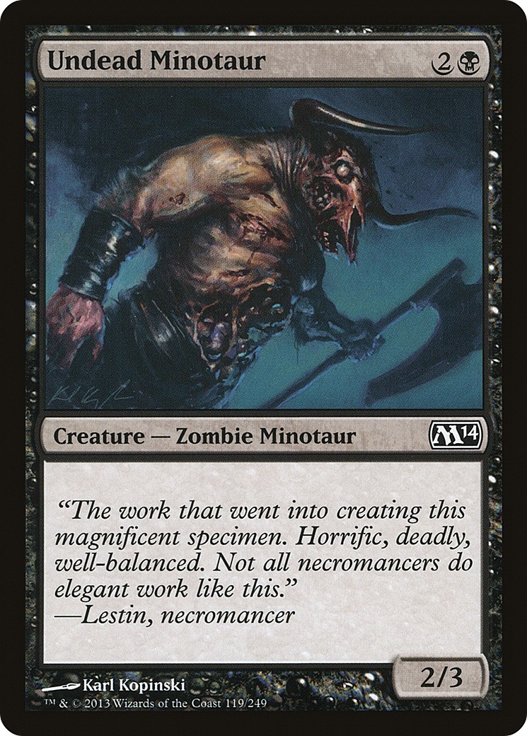 Undead Minotaur - Image 1