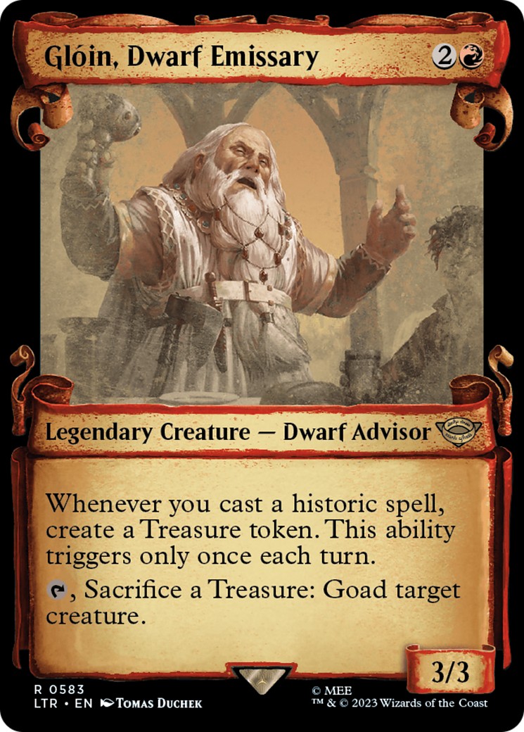 Glóin, Dwarf Emissary - Image 1