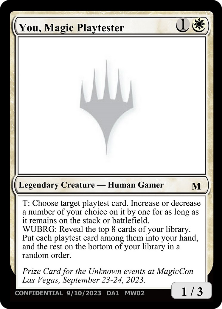 You, Magic Playtester - Image 1