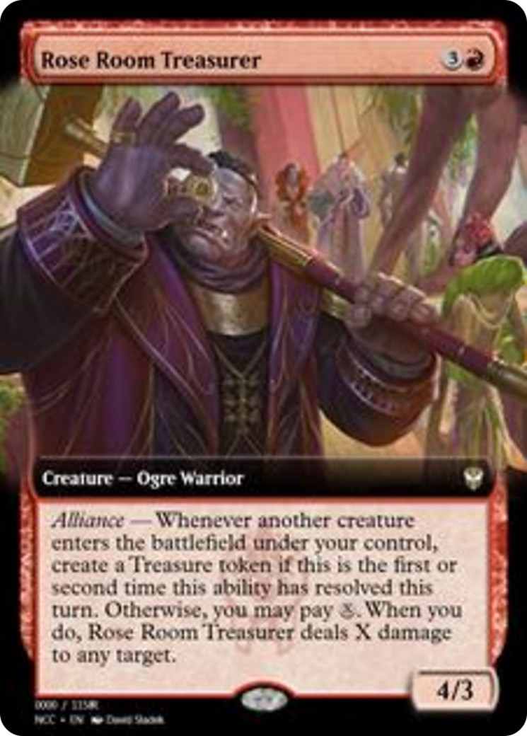 Rose Room Treasurer - Image 1