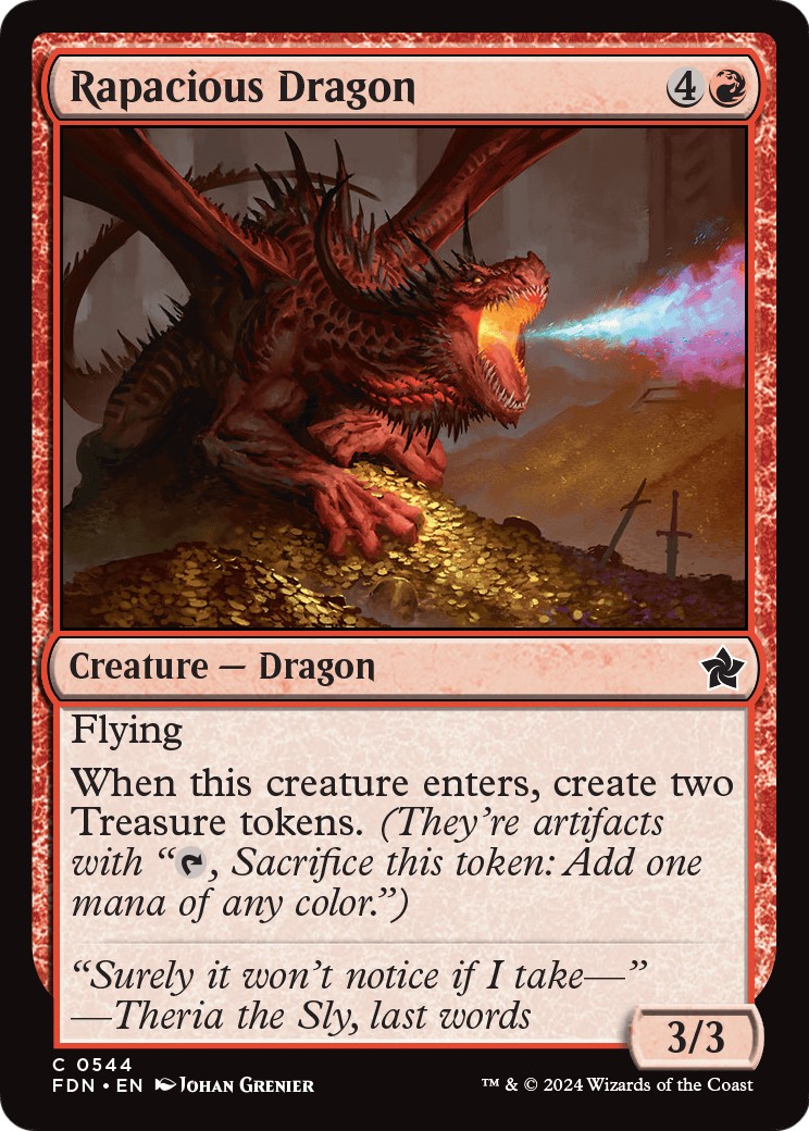 2024 Magic: The Gathering Foundations 2024 Magic: The Gathering Foundations #544 trading card