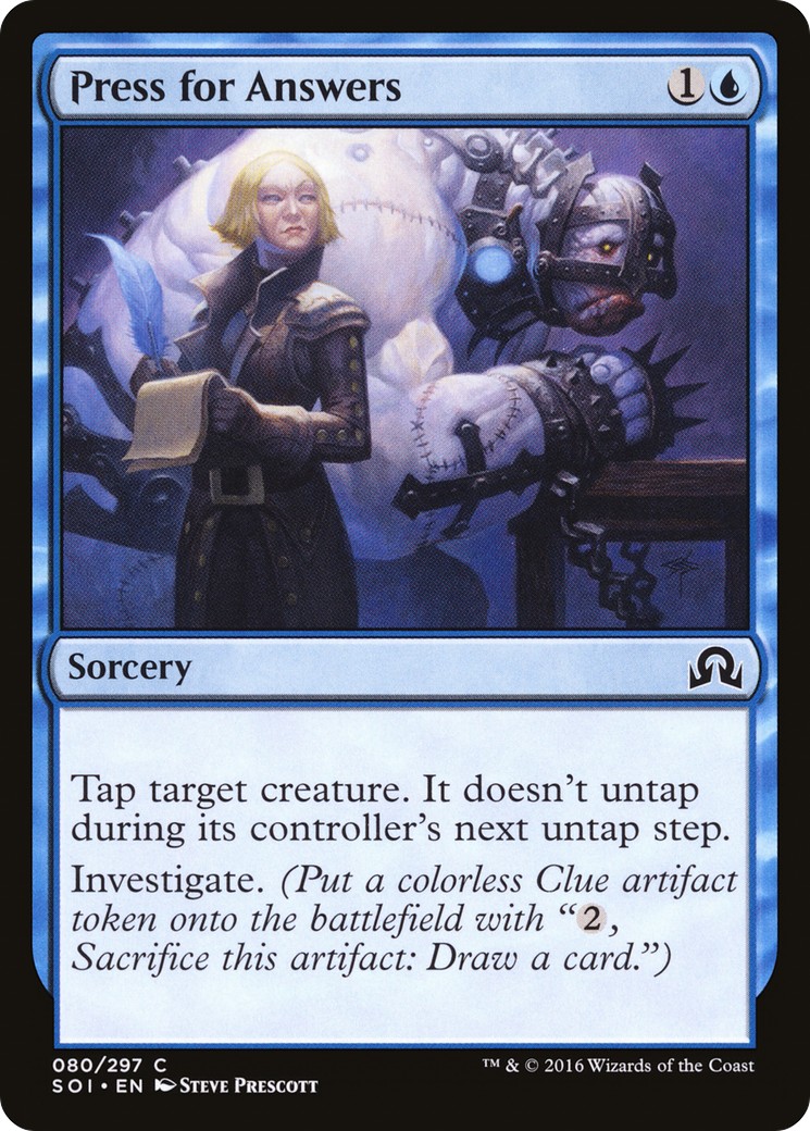 Press for Answers - Image 1