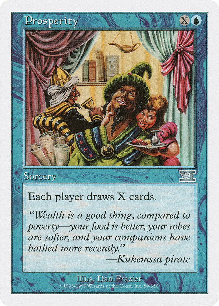 1999 Magic: The Gathering Classic Sixth Edition 1999 Magic: The Gathering Classic Sixth Edition #89 trading card