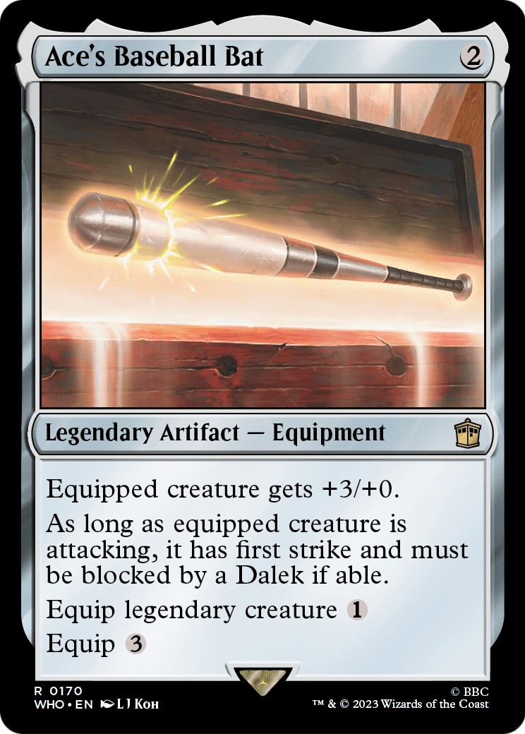 Ace's Baseball Bat - Image 1