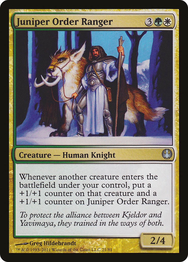 2011 Magic: The Gathering Duel Decks: Knights vs. Dragons 2011 Magic: The Gathering Duel Decks: Knights vs. Dragons #21 tradi