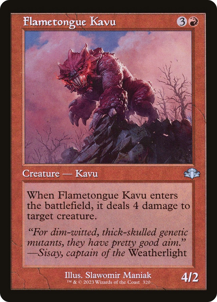 Flametongue Kavu - Image 1