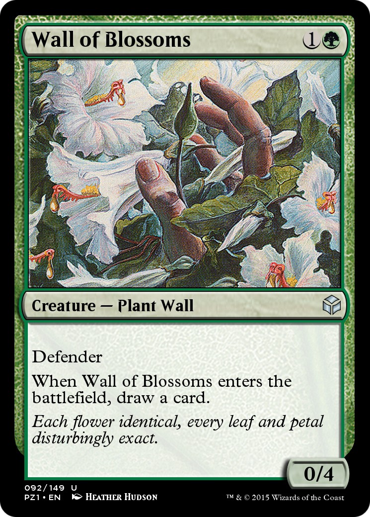 Wall of Blossoms - Image 1