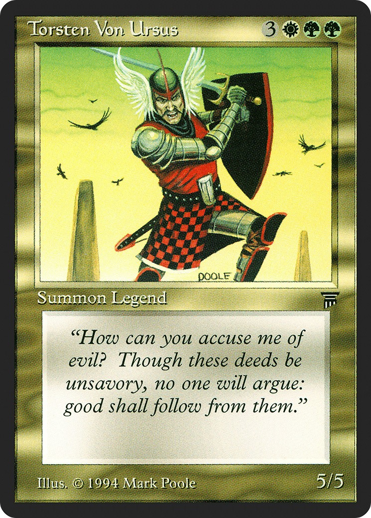 1994 Magic: The Gathering Legends 1994 Magic: The Gathering Legends #266 trading card
