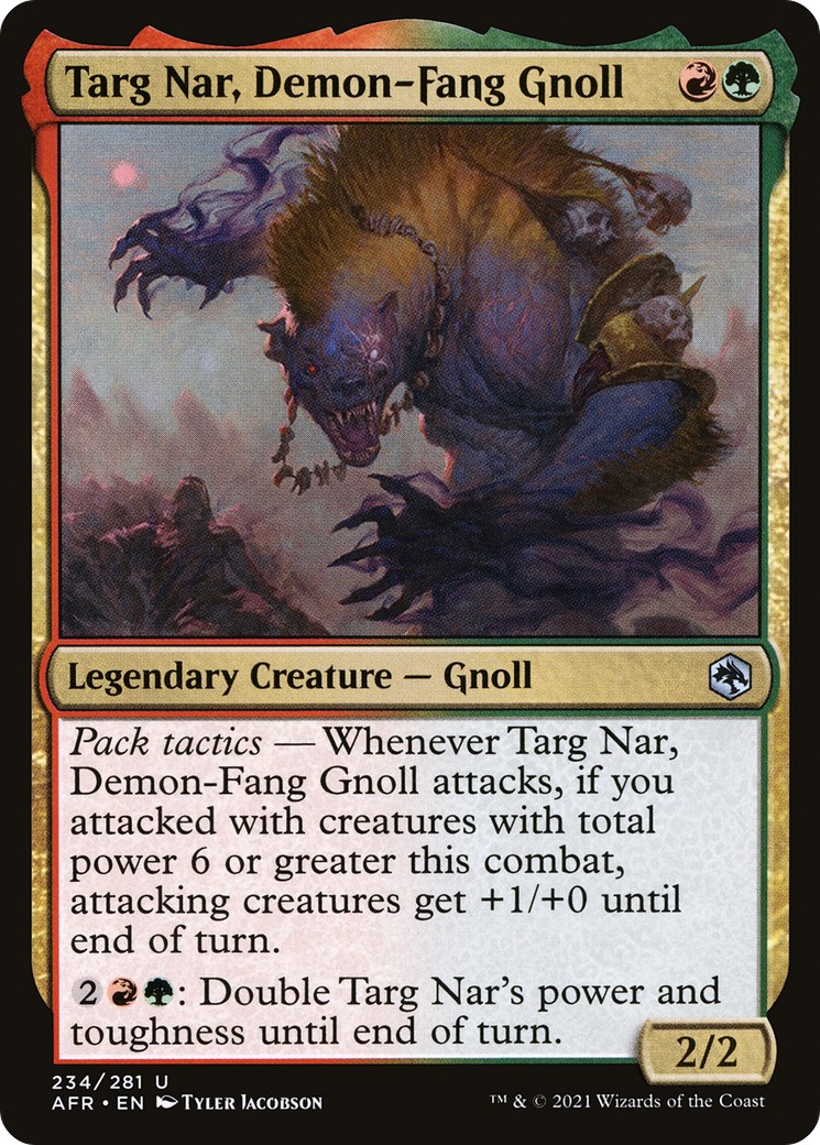 Targ Nar, Demon-Fang Gnoll - Image 1