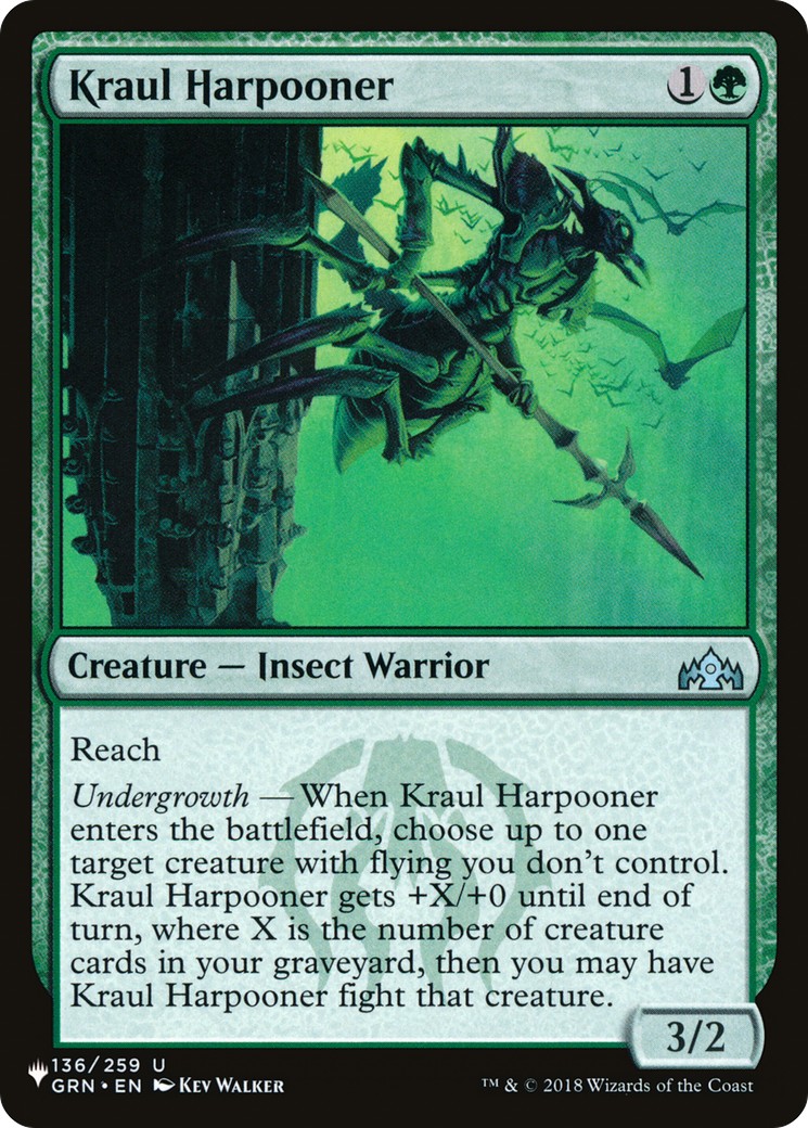 2024 Magic: The Gathering The List 2024 Magic: The Gathering The List #GRN-136 trading card