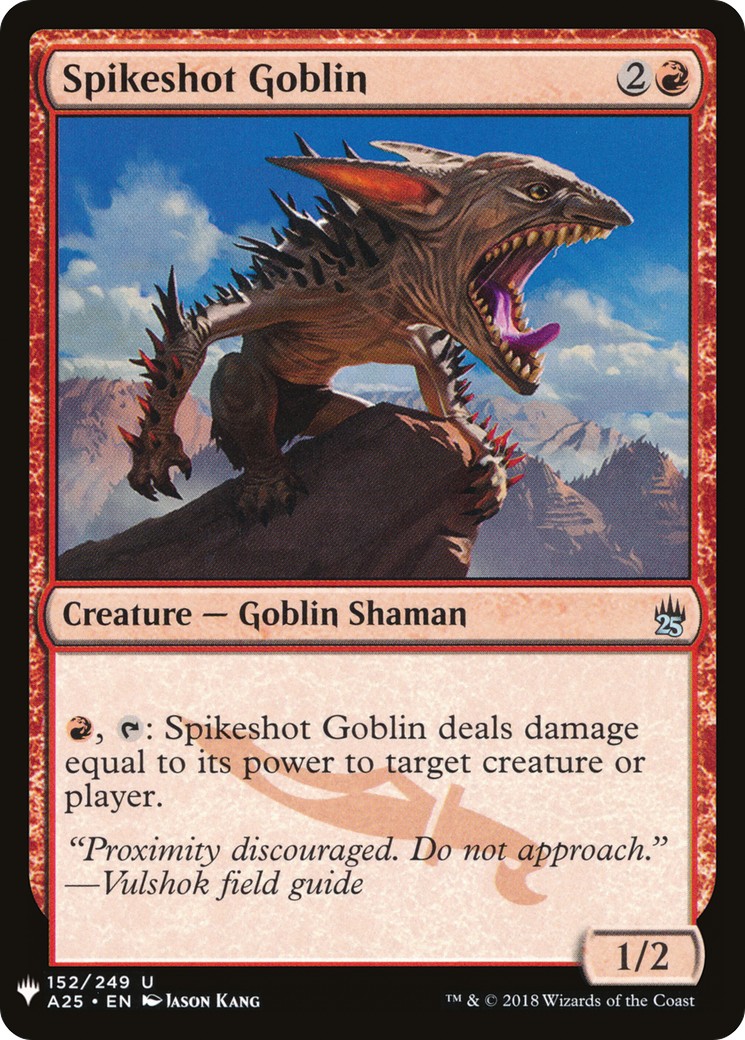 2019 Magic: The Gathering The List 2019 Magic: The Gathering The List #A25-152 trading card