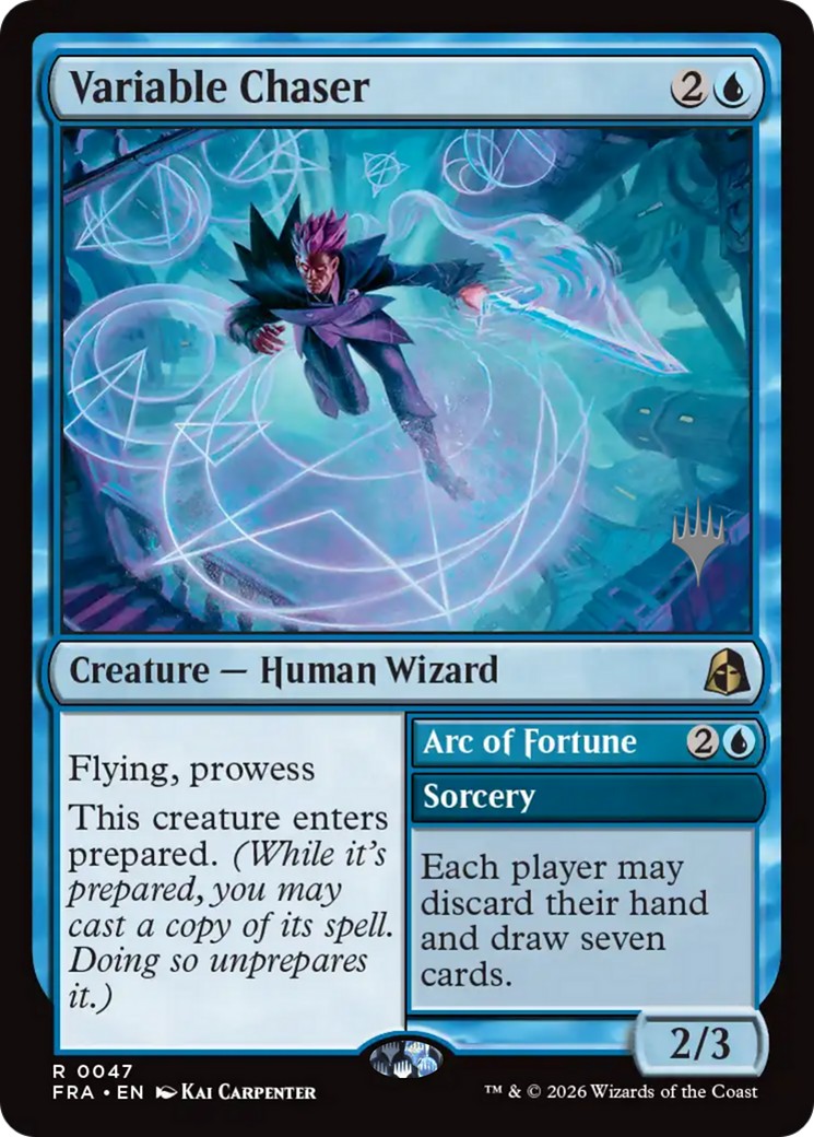 Variable Chaser // Arc of Fortune (Rare · Normal · Promo)