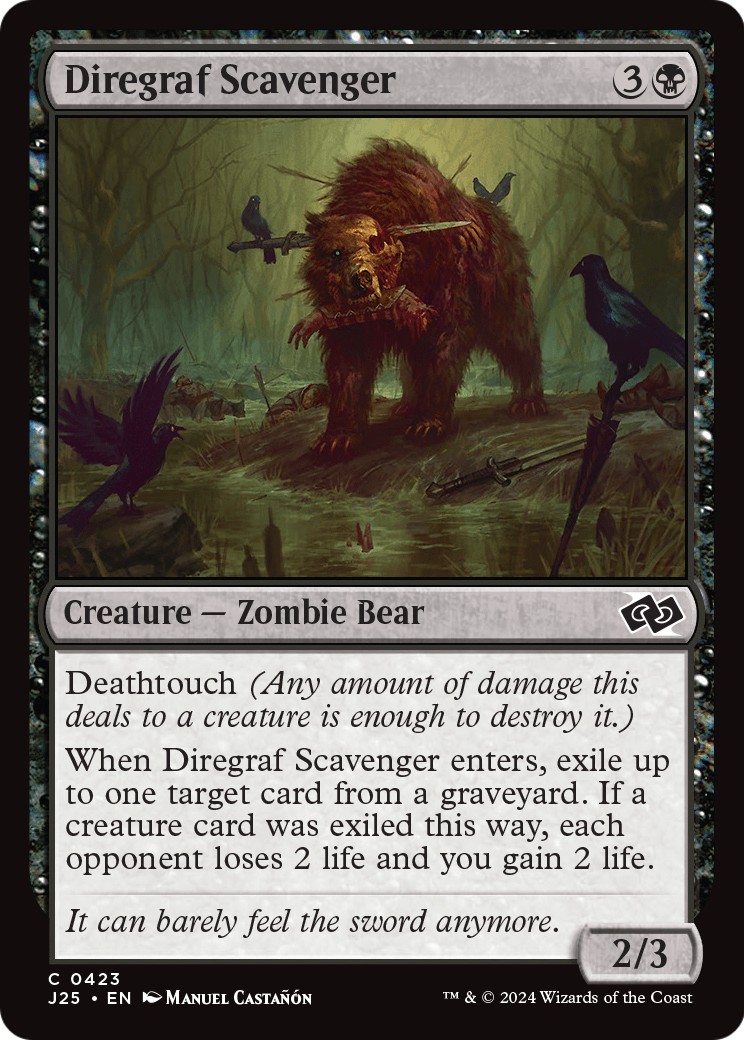 2024 Magic: The Gathering Foundations 2024 Magic: The Gathering Foundations #423 trading card