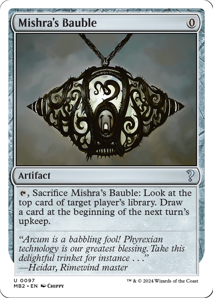 2024 Magic: The Gathering Mystery Booster 2 2024 Magic: The Gathering Mystery Booster 2 #97 trading card