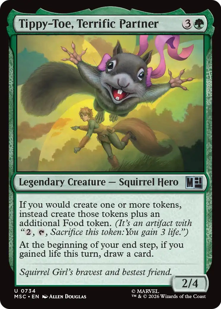 2026 Magic: The Gathering Marvel Super Heroes 2026 Magic: The Gathering Marvel Super Heroes #734 trading card