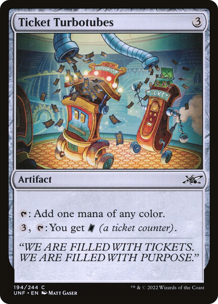 Ticket Turbotubes - Image 1