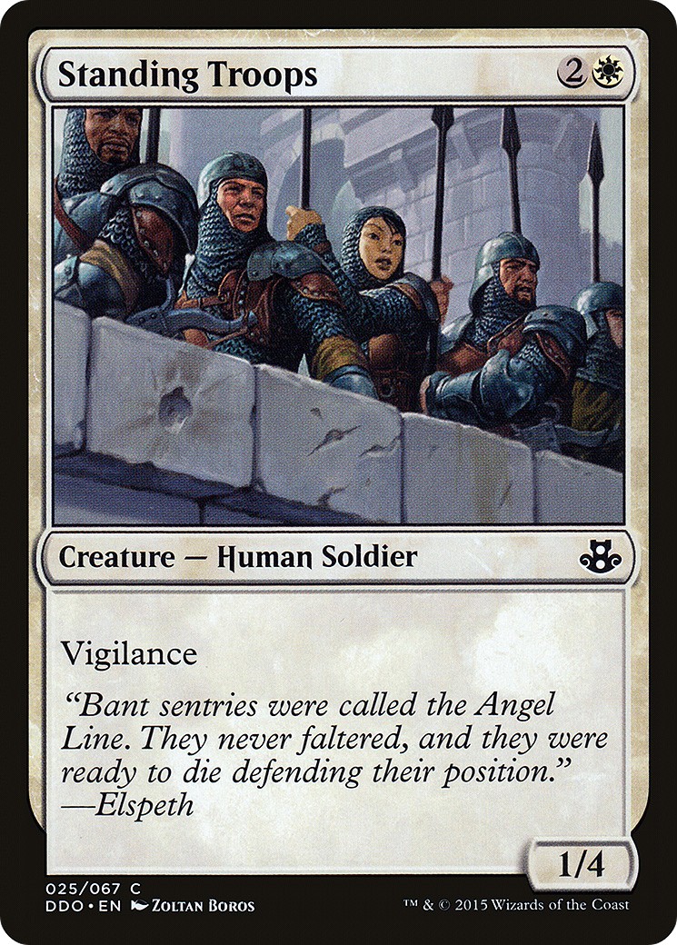 2015 Magic: The Gathering Duel Decks: Elspeth vs. Kiora 2015 Magic: The Gathering Duel Decks: Elspeth vs. Kiora #25 trading c