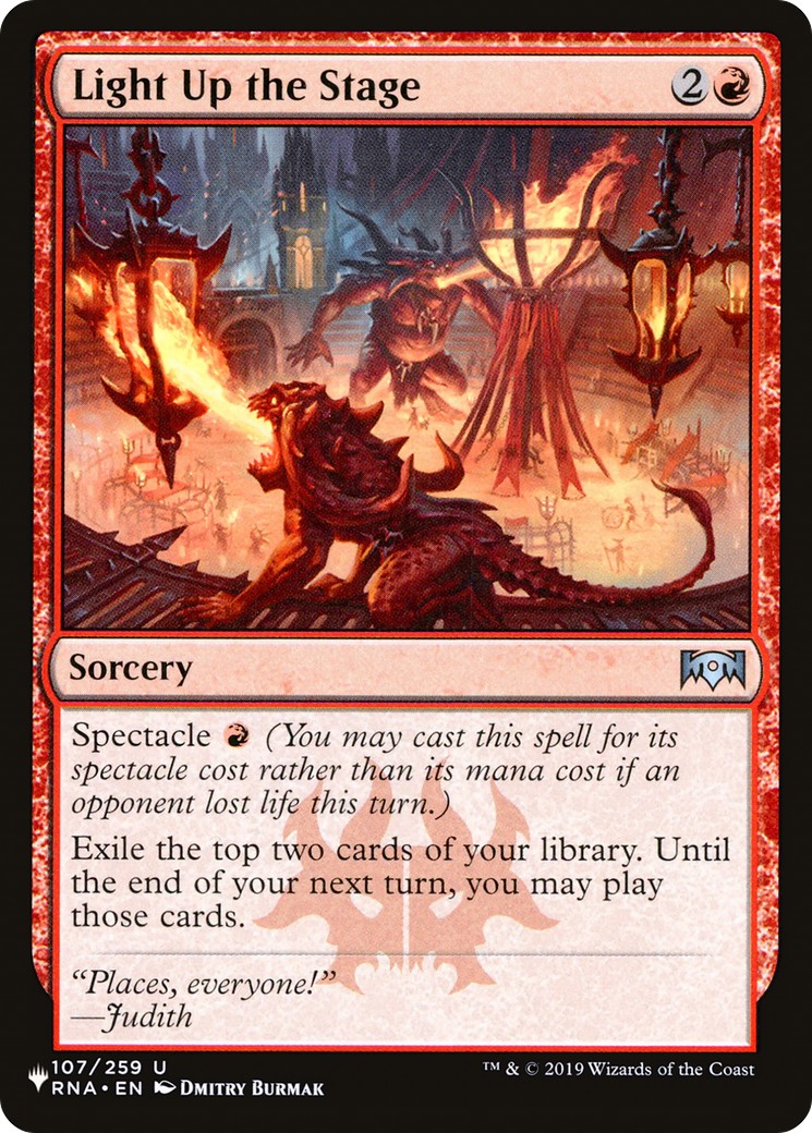 2020 Magic: The Gathering The List 2020 Magic: The Gathering The List #RNA-107 trading card