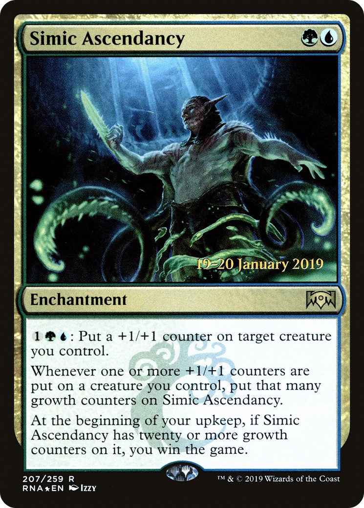 2019 Magic: The Gathering Ravnica Allegiance Promos 2019 Magic: The Gathering Ravnica Allegiance Promos #207s trading card