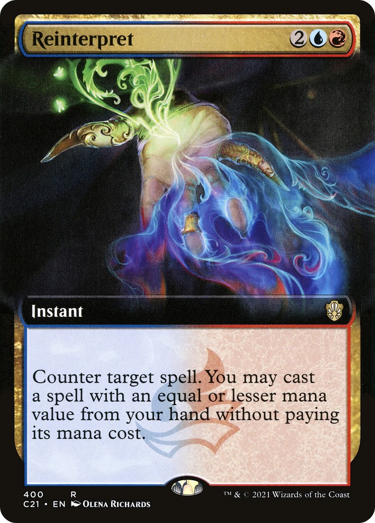 2021 Magic: The Gathering Commander 2021 Magic: The Gathering Commander #400 trading card