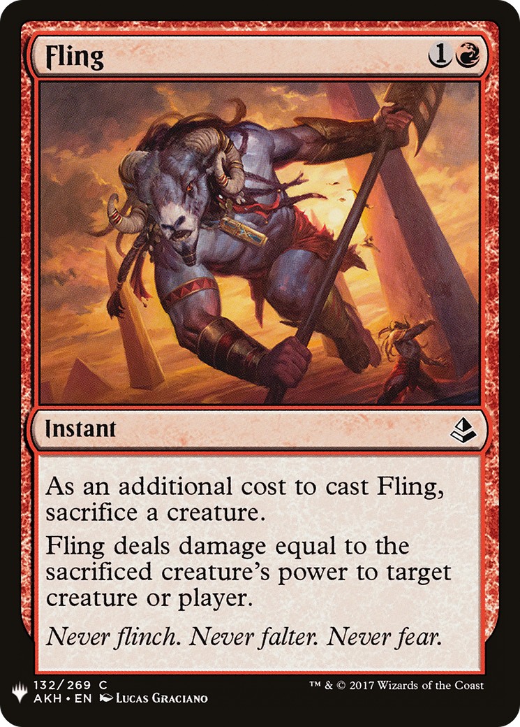 2019 Magic: The Gathering The List 2019 Magic: The Gathering The List #AKH-132 trading card