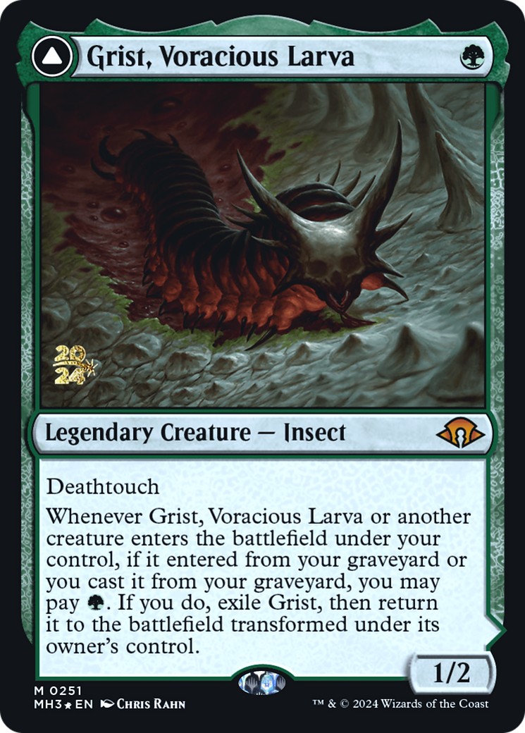 Grist, Voracious Larva // Grist, the Plague Swarm - Image 1