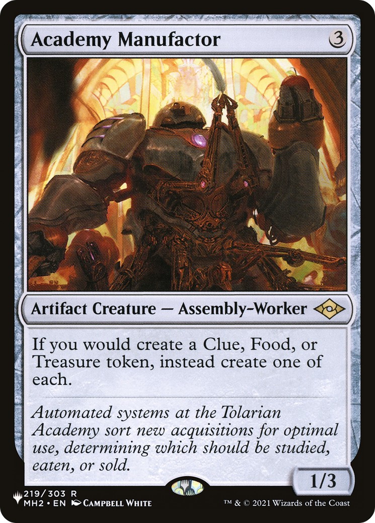2023 Magic: The Gathering The List 2023 Magic: The Gathering The List #MH2-219 trading card
