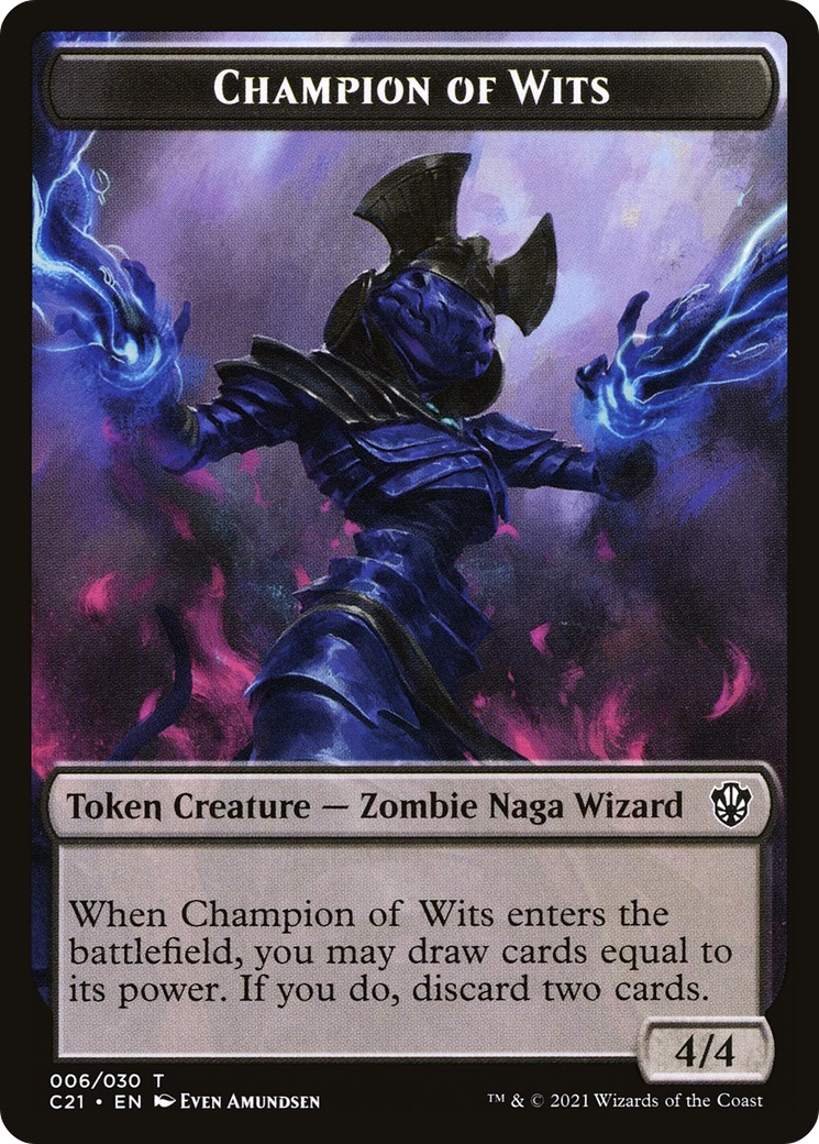 2021 Magic: The Gathering Commander 2021 Tokens 2021 Magic: The Gathering Commander 2021 Tokens #6 trading card