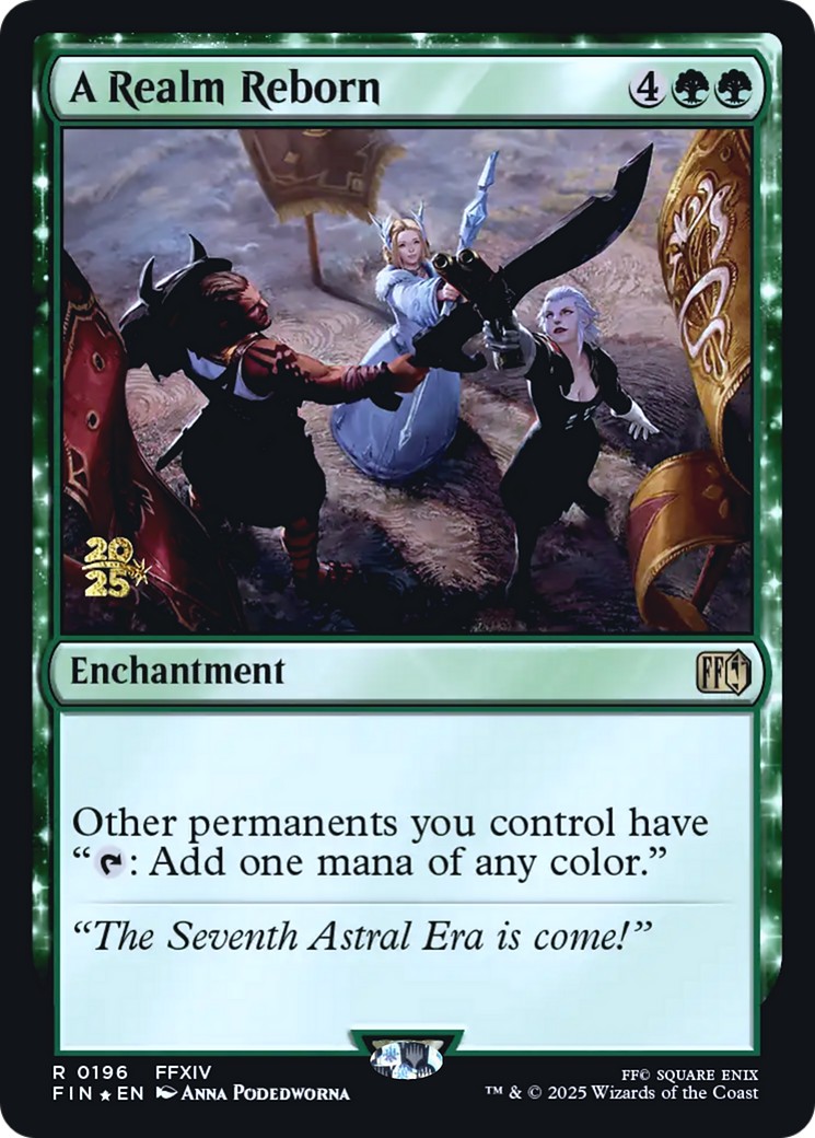 2025 Magic: The Gathering Final Fantasy Promos 2025 Magic: The Gathering Final Fantasy Promos #196s trading card