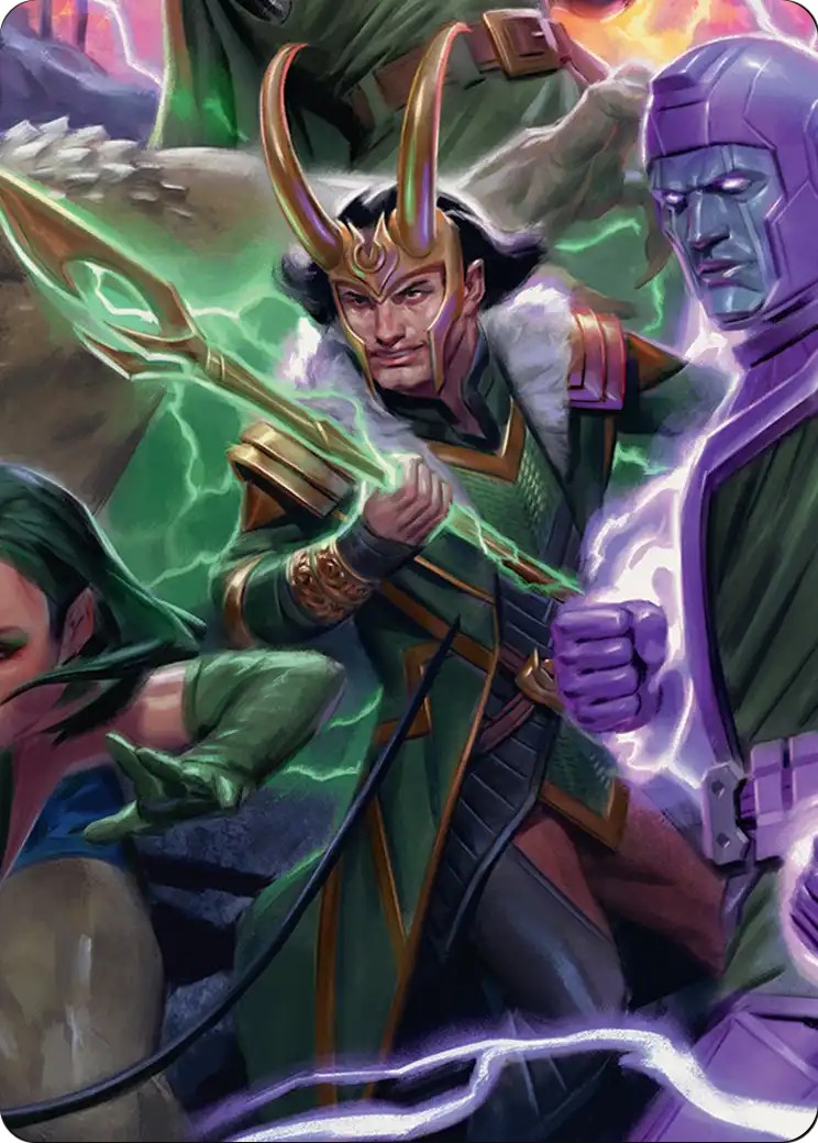 2026 Magic: The Gathering Marvel Super Heroes Art Series 2026 Magic: The Gathering Marvel Super Heroes Art Series #12b tradin