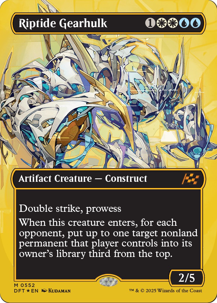 2025 Magic: The Gathering Aetherdrift 2025 Magic: The Gathering Aetherdrift #552 trading card