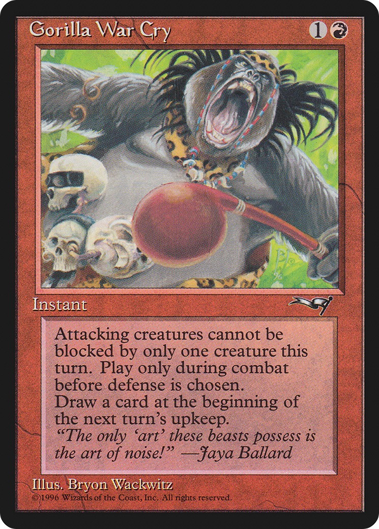 1996 Magic: The Gathering Alliances 1996 Magic: The Gathering Alliances #73a trading card