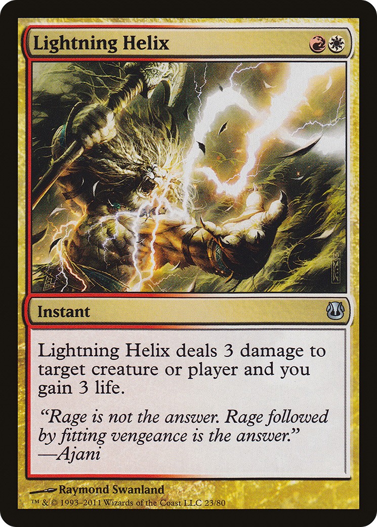 2011 Magic: The Gathering Duel Decks: Ajani vs. Nicol Bolas 2011 Magic: The Gathering Duel Decks: Ajani vs. Nicol Bolas #23 t