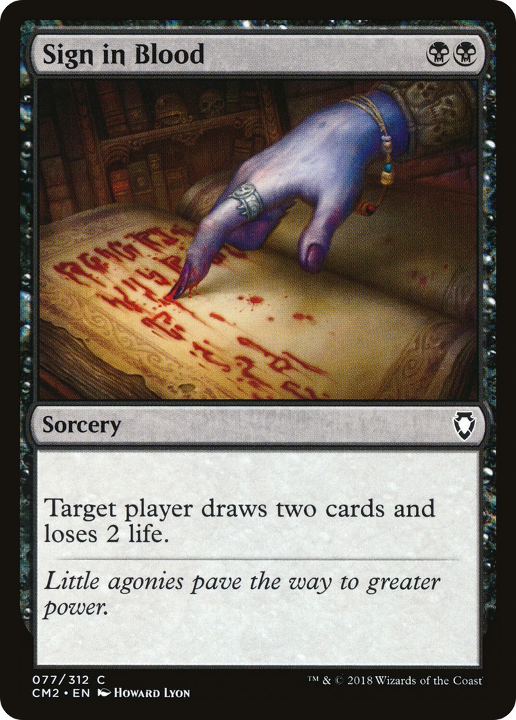 Sign in Blood - Image 1