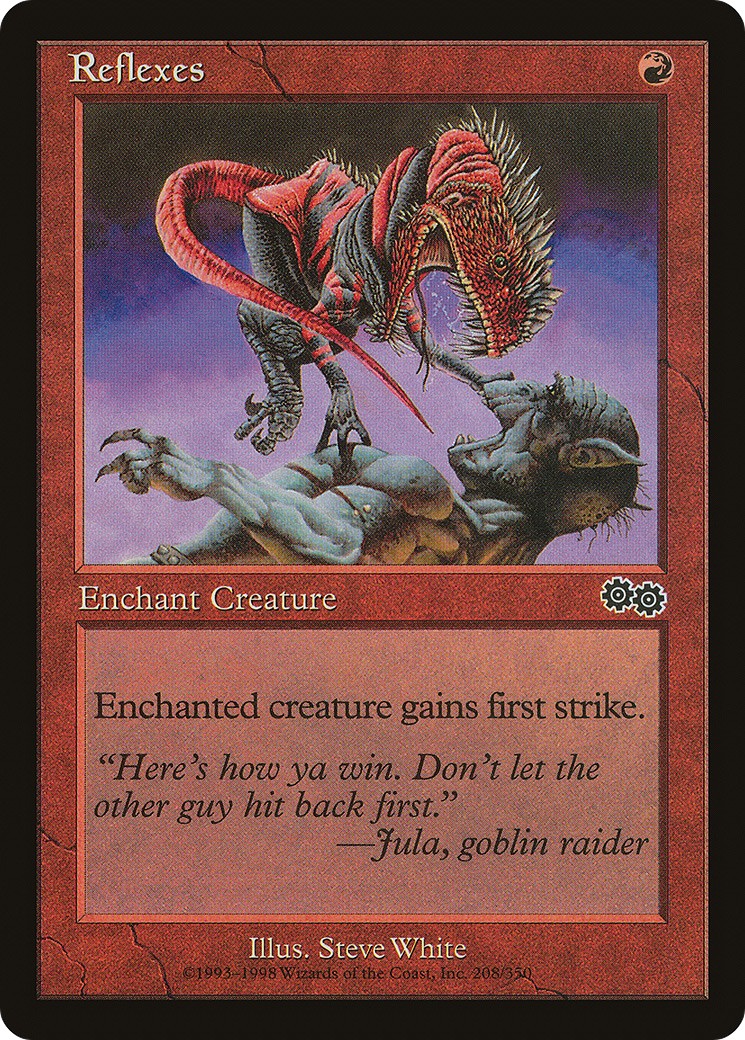 1998 Magic: The Gathering Urza's Saga 1998 Magic: The Gathering Urza's Saga #208 trading card