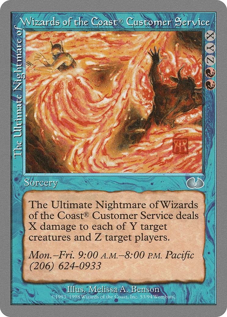 The Ultimate Nightmare of Wizards of the Coast® Customer Service - Image 1
